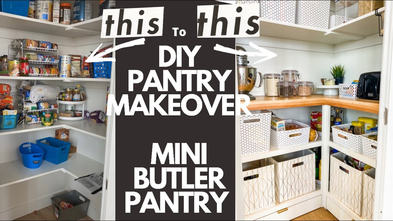 Corner Pantry Organization Makeover - Angela Marie Made