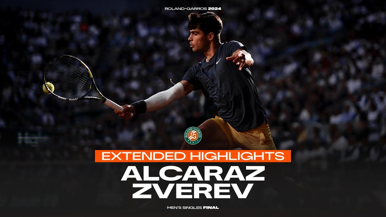 A 5-set thriller for a first RG title ⚔️ Alcaraz - Zverev extended highlights | Roland-Garros 2024