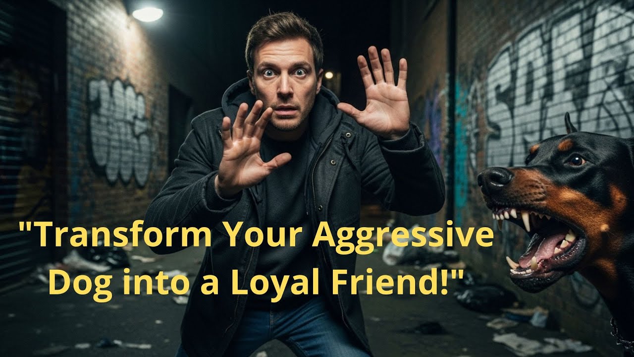 How to deal with an aggressive dog - YouTube