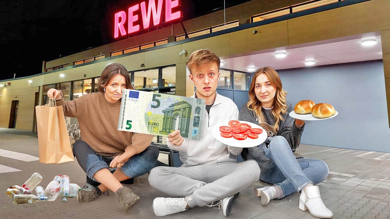 Nur mit 5€ überleben für einen Tag! 😫