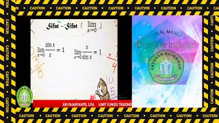 Matematika kelas xii ipa "limit fungsi trigonometri"
