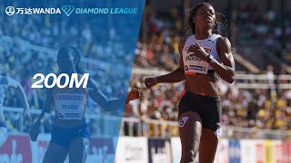 Shericka Jackson wins Stockholm 200m in 22.10 - Wanda Diamond League