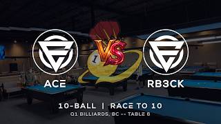 ACE vs RB3CK - Q1 BILLIARDS - TABLE 6 | EvoSports