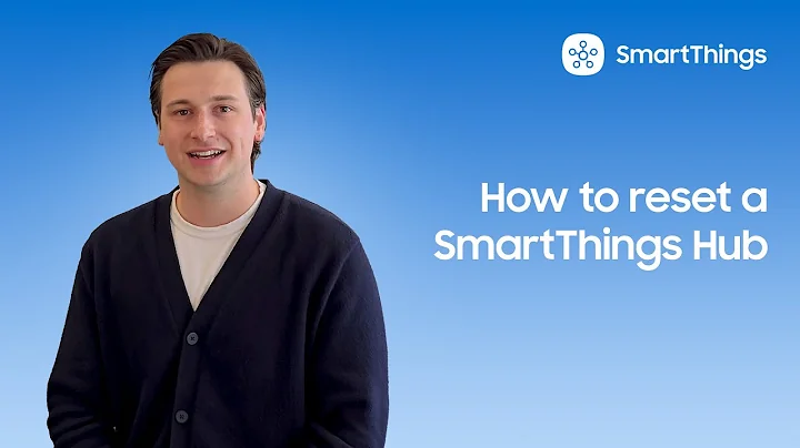 How to reset a SmartThings Hub