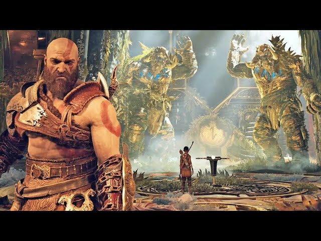 Ainda no Templo de Tyr, God of War PS4 #34 Gameplay Dublado em