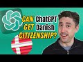 Can ChatGPT Pass the Danish Citizenship Test, Indfødsretsprøven?