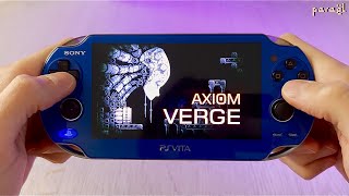 Axiom Verge | PlayStation Vita | Gameplay | 4K - YouTube