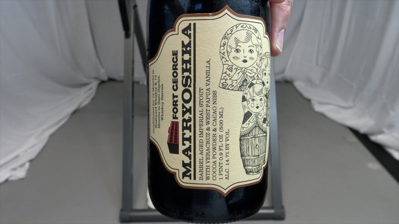 Upside Down Beer Reviews, Fort George Brewery, Matryoshka With Vanilla Bean & Cocoa 2025