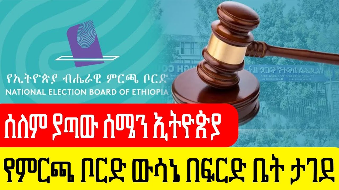 ETHIOPIA - ሰለም ያጣው ሰሜን ኢትዮጵያ እና የምርጫ ቦርድ ውሳኔ በፍርድ ቤት ታገደ #ethiopiannews #ethiopia #tigray 