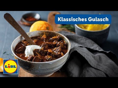 Klassisches Gulasch Rezept | 6 Zutaten | Kochen Einfach Leicht Gemacht | Lidl Kochen