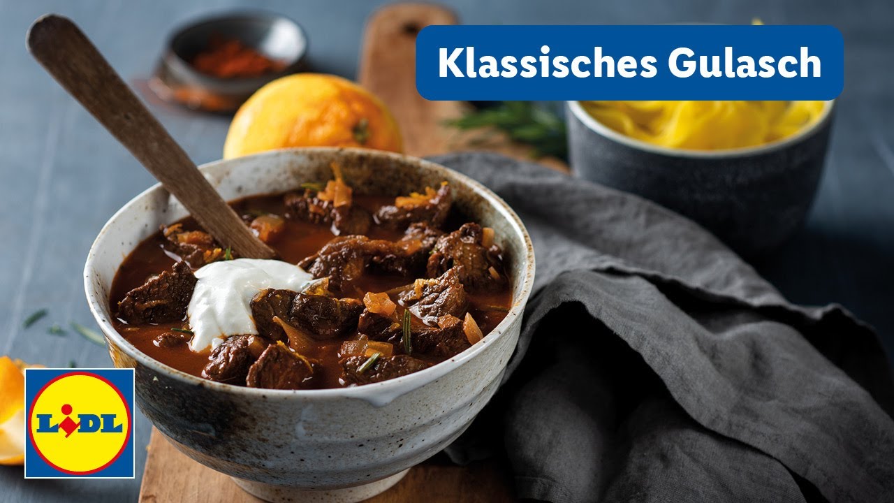 Aldi Rezept Der Woche Gulasch Mit Kürbis Klassisches Gulasch Rezept | 6 Zutaten | Kochen einfach leicht gemacht