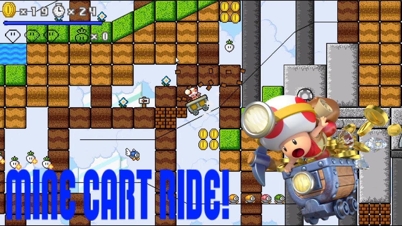 Captain Toad Jewel Jam Chapter 17 (Minecart Level!) Preview YouTube