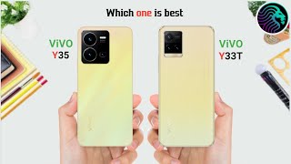 Vivo Y35 Vs Vivo Y33T  - Full Comparison ⚡ Which one is best 🤔