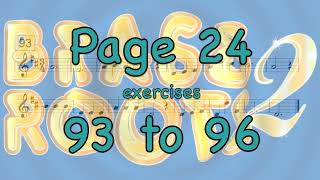 Brass Roots 2, page 24, exercises 93 to 96