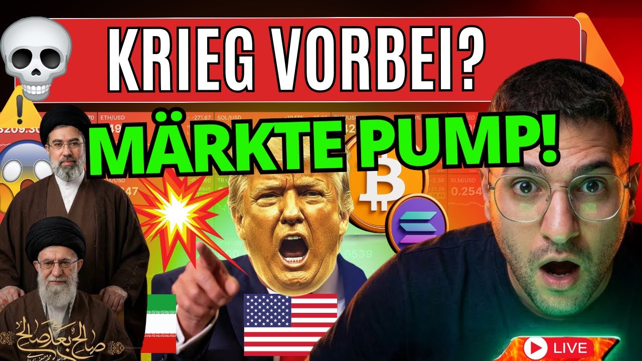 🚨 BREAKING: KRIEG VORBEI? - TRUMP VERKÜNDET SIEG? - MÄRKTE PUMPEN! - FAKE?