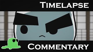 Katsu Cats - Timelapse with Commentary