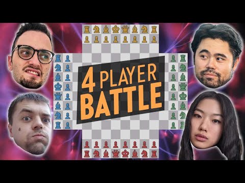 4 Player Chess ft. Gotham, Hikaru, Agadmator, Nemo