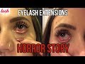 EYELASH EXTENSIONS EXPERIENCE/HORROR STORY! AMAZING LASH STUDIO