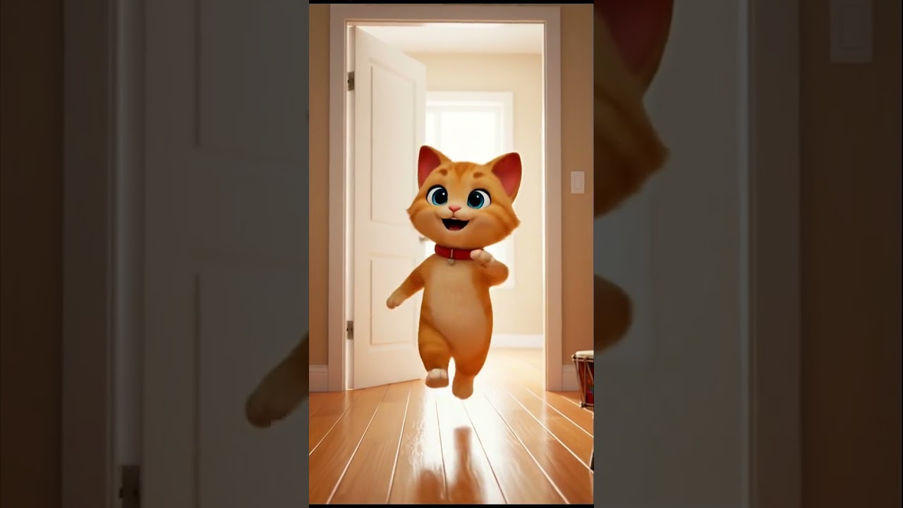 Cat's Toy Paradise Adventure Discovering Magical Rainbow LED RC Crane Truck! 🏗️🌈✨🐱 