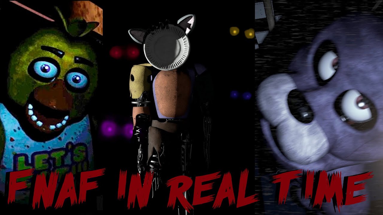 Five nights at freddy´s IN REAL TIME - YouTube