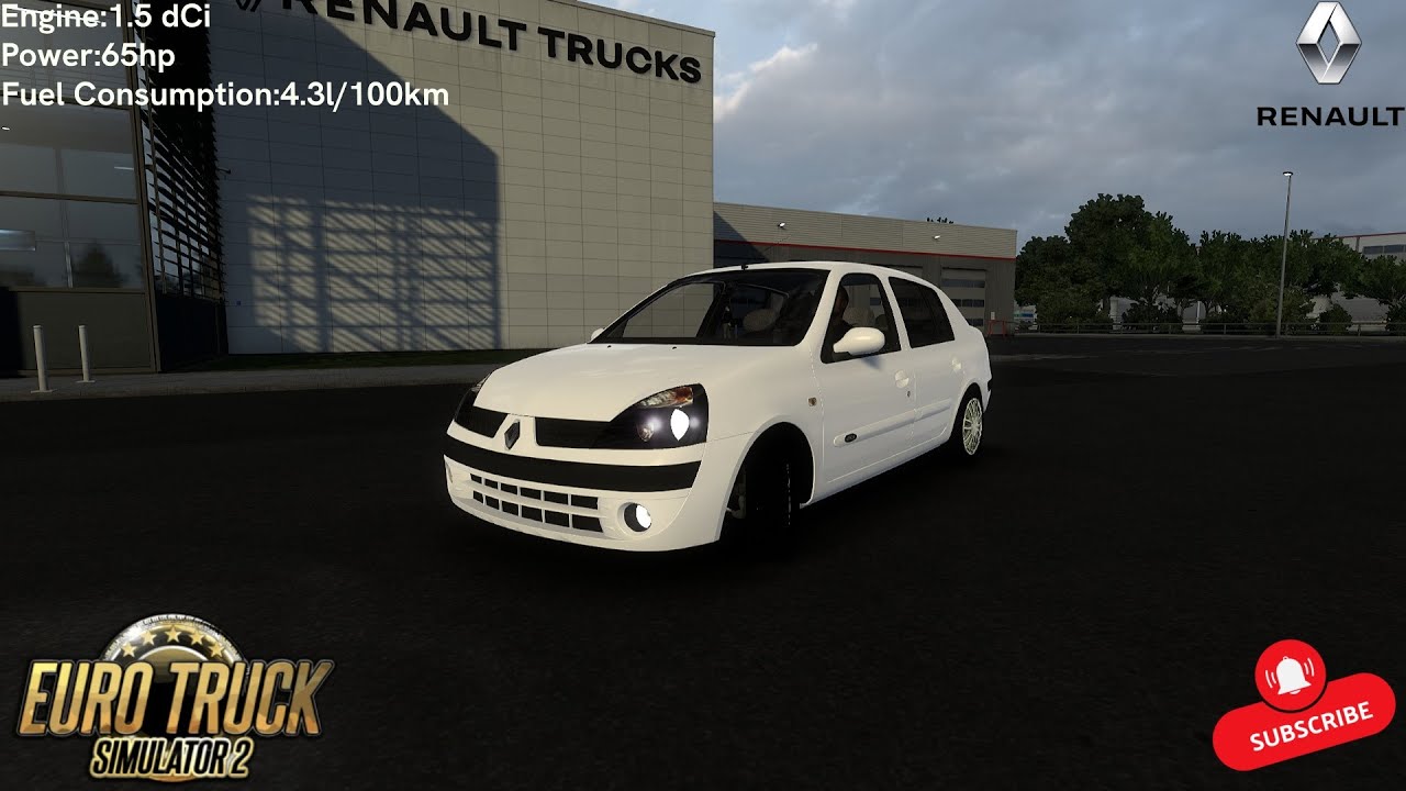 Euro Truck Simulator 2 - Renault Clio/Symbol