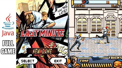 Mr LAST MINUTE - Java Game (Full Gameplay No Commentary)