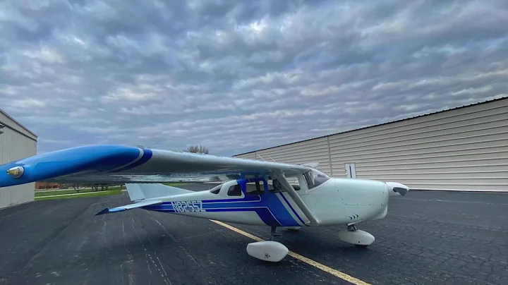Cessna 205 Practicing at KBMI April 27, 2020 #Cess...