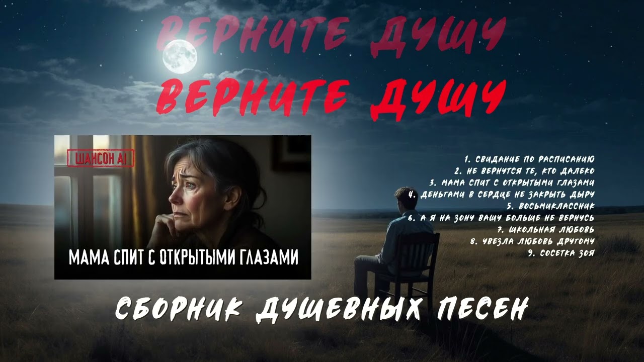 Сборник душевных песен. Верните душу. Шансон #всеищутэтупесню #вернитедушу #шансон