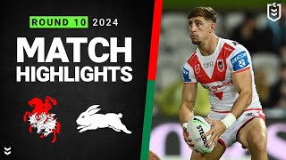 NRL 2024 | Dragons v Rabbitohs | Match Highlights screenshot 2