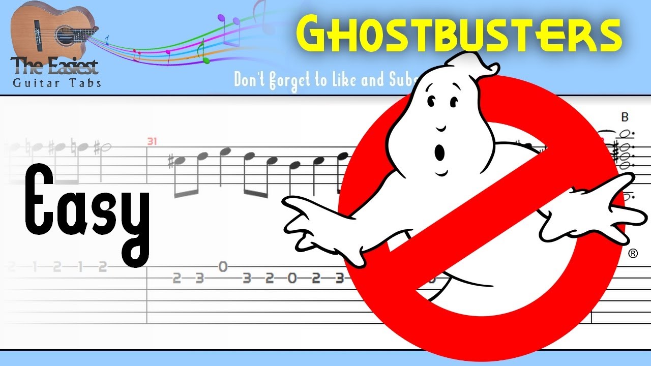 Ghostbusters Theme Guitar Tab Chords Chordify