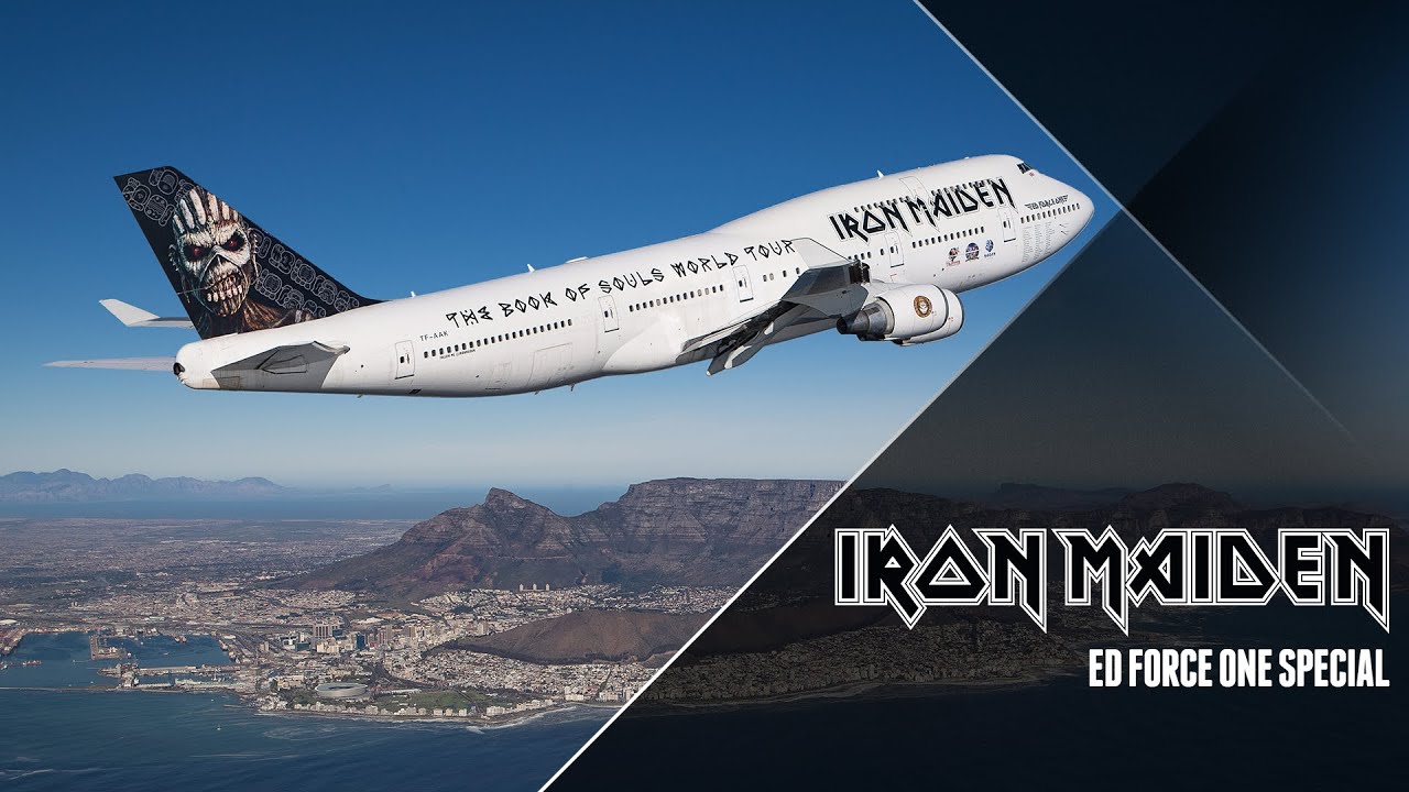 Iron Maiden Ed Force One Special Youtube