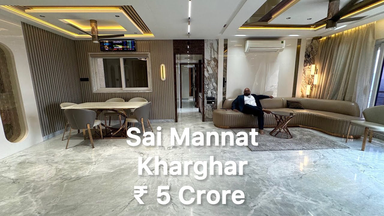 5.05 Crore, शानदार 4bhk, Sai Mannat, Kharghar, Navi Mumbai