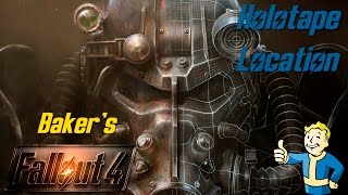 Fallout 4 - Baker's holotape location