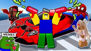 ROBLOX Driving Empire FUNNY MOMENTS (MEMES) | J'ai DRAGUÉ des FILLES avec la VOITURE SONIC screenshot 5