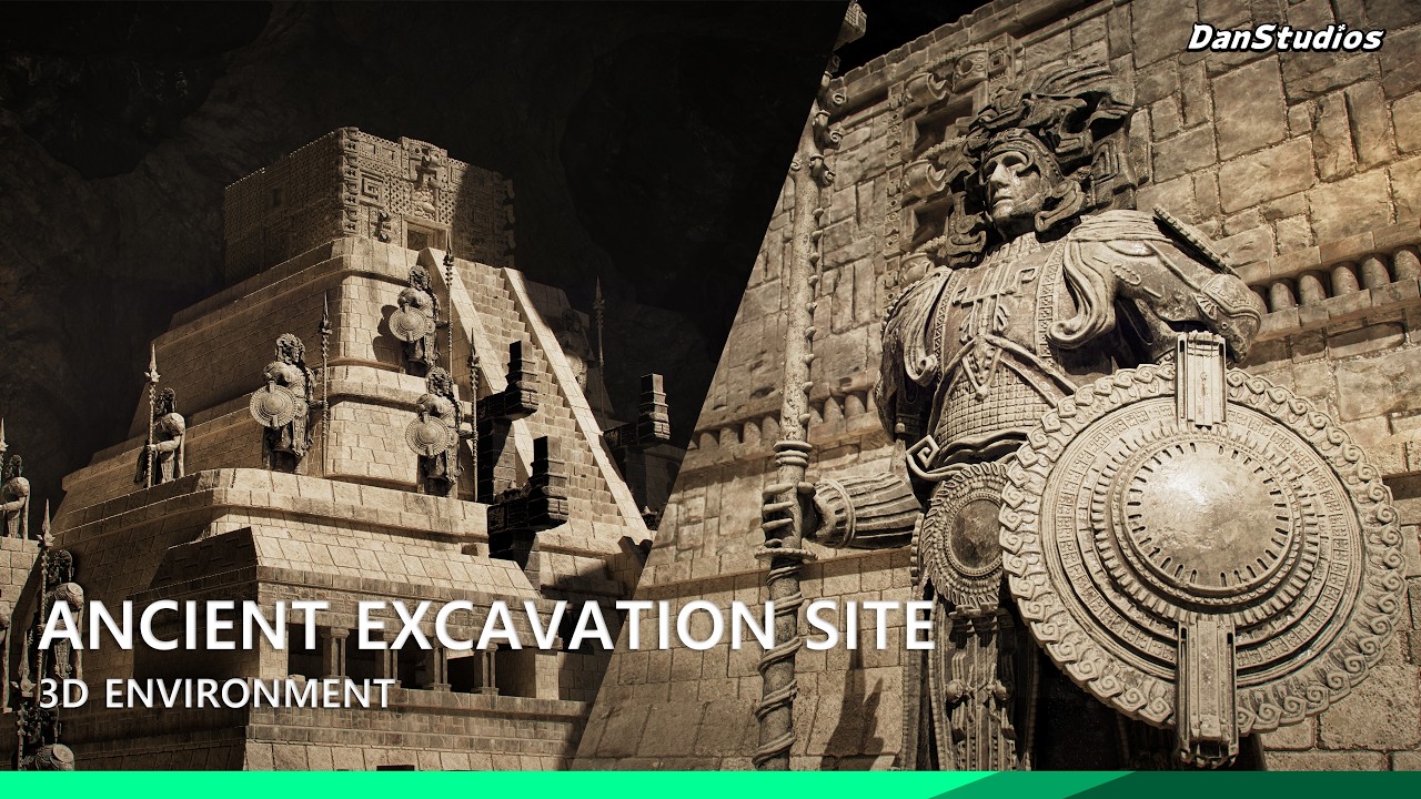Ancient Mayan Ruins Environment (FAB Professional License Key) preview 1