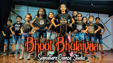 Bhool Bhulaiyaa 2 ( Taital Track) kartik A, Kiara | Kids Dance | Signature Dance Studio|