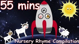 Zoom Zoom Zoom! We're Going to the Moon! And lots more Nursery Rhymes  55 minutes!