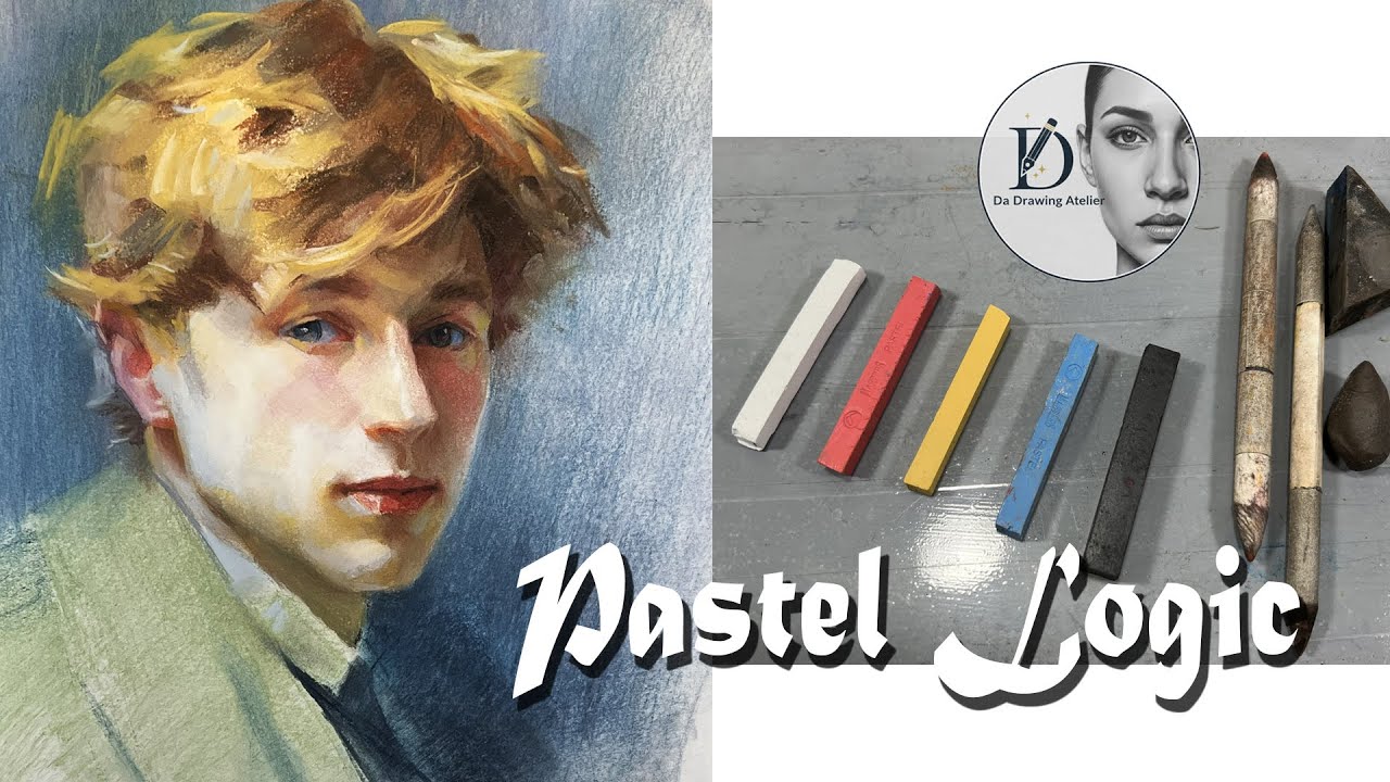 Quiet Gaze: The Logic of a Youthful Portrait in Pastel|静默的凝视｜粉笔肖像中的青年气质与绘画逻辑