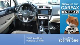 2015 Subaru Legacy P2660 - Wallingford CT