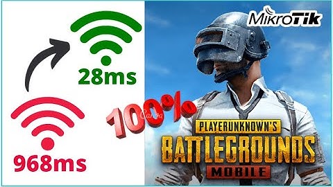PUBG High Ping issue Solved Mikrotik