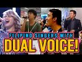 FILIPINO BEST SINGERS WITH DUAL VOICES!