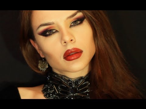 MW Vampire Makeup Tutorial Transformation Необычный Вечерний Макияж Halloween MW Vampire Makeup Tutorial Transformation Необычный Вечерний Макияж Halloween