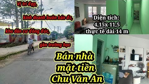 Bán nhà mặt tiền khu vực Chu Văn An, Rạch Giá, Kiên Giang|bđs21/Châuchannel#