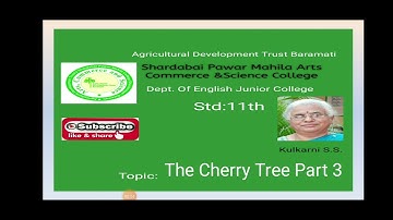 The Cherry Tree Part 3