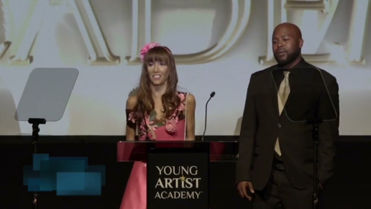 Presenting at the 2024 Young Artist Academy™Awards