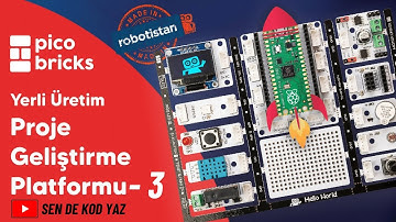 Robotistan PicoBricks - Raspberry Pi Pico