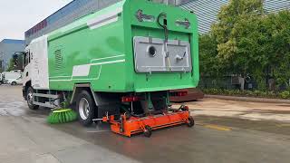 China factory sales Dongfeng 4x2 road sweeper truck street cleaning truck #roadsweeper screenshot 5