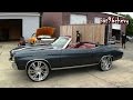 IN & OUT CUSTOMS: FRAME OFF '71 Chevelle on 24" Forgiatos; LS3 Push Button Start - 1080p HD