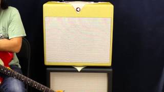 Divided By 13 - Rock Block Cabinet - Demo - BTR23 and JRT9/15 - Guitar Amplifier