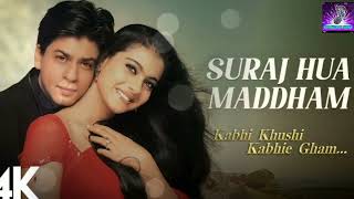 SURAJ HUA MADDHAM SONG SHAHRUKH KHAN, KAJOL